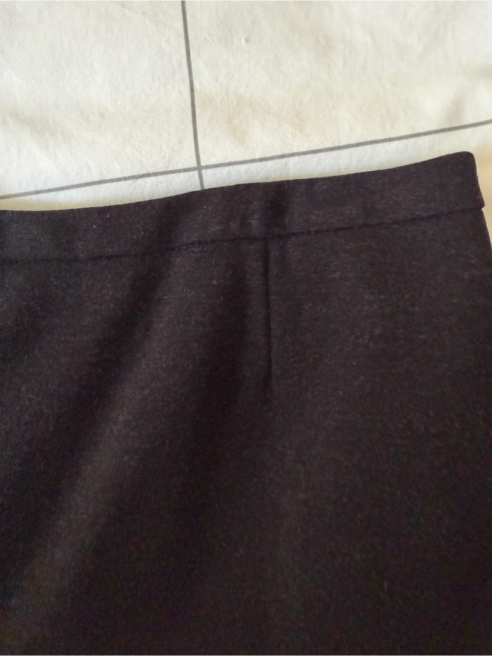 Akris Punto Charcoal A-Line Flared Skirt - Picture 13 of 13
